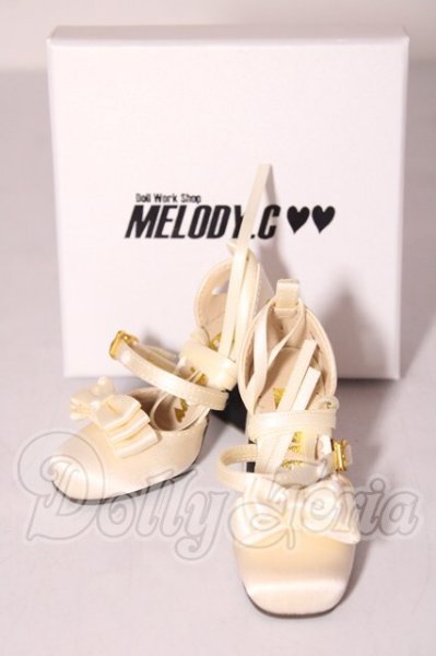 画像1: SD/melody.C/真夏のワルツ シルクシューズ U-26-02-25-128-TN-ZU (1)