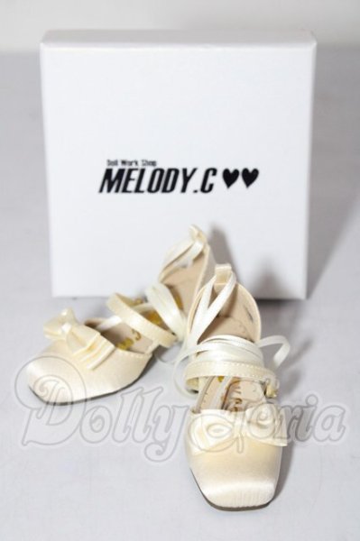 画像1: SD/melody.C/真夏のワルツ シルクシューズ U-26-02-25-129-TN-ZU (1)