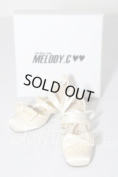 画像1: SD/melody.C/真夏のワルツ シルクシューズ U-26-02-25-129-TN-ZU (1)