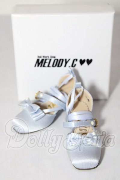 画像1: SD/melody.C/真夏のワルツ シルクシューズ U-26-02-25-133-TN-ZU (1)