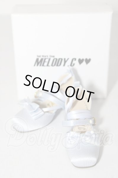 画像1: SD/melody.C/真夏のワルツ シルクシューズ U-26-02-25-133-TN-ZU (1)