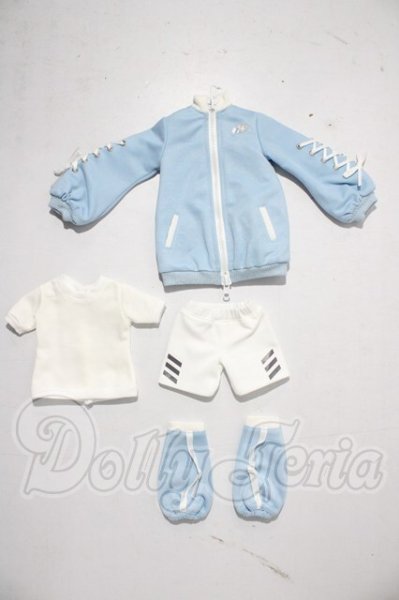 画像1: MSD＆MDD/OF:メランコリック水色ジャージ・ミニ U-26-03-11-118-TN-ZU (1)