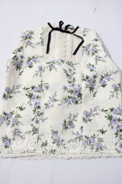 画像1: SDGrB/OF:MELODY.C様製 violet garden ブラウス U-26-04-01-028-TN-ZU (1)