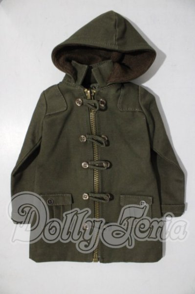 画像1: SD/OF:フード付きコート(カーキ):VOLKS製 U-26-04-08-150-TN-ZU (1)