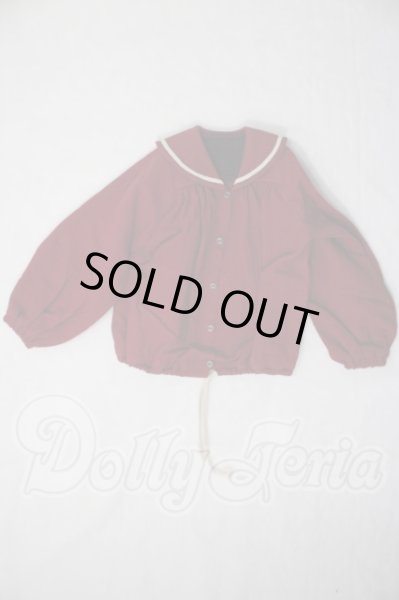 画像1: SDGｒ男の子/Maroon Sailor Jumper　36.5℃製 U-26-07-01-137-TN-ZU (1)