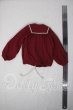 画像2: SDGｒ男の子/Maroon Sailor Jumper　36.5℃製 U-26-07-01-137-TN-ZU (2)