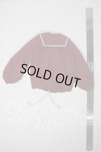 画像2: SDGｒ男の子/Maroon Sailor Jumper　36.5℃製 U-26-07-01-137-TN-ZU (2)