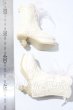 画像2: SDM/Organza Lace-up Boots / mini U-26-08-26-205-TN-ZU (2)
