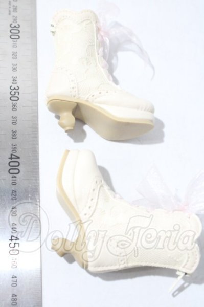 画像2: SDM/Organza Lace-up Boots / mini U-26-08-26-205-TN-ZU (2)