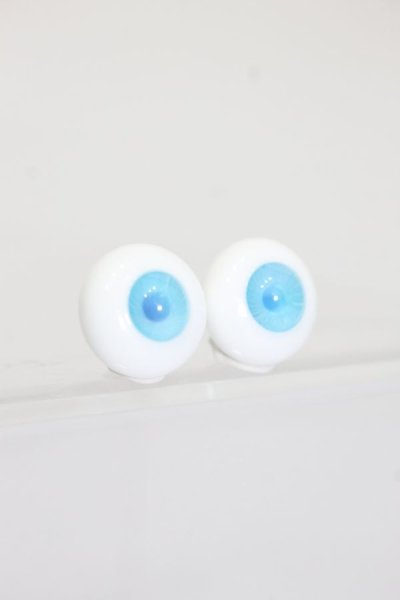 画像2: グラスアイ/15mm(硝子屋Rosa様製/ブルー系) S-25-06-01-568-GN-ZS (2)