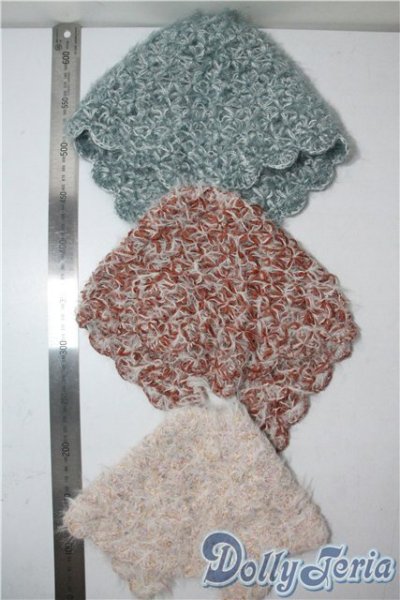 画像2: 1/3/ニットショール　3点セット U-25-08-19-105-KD-ZU (2)