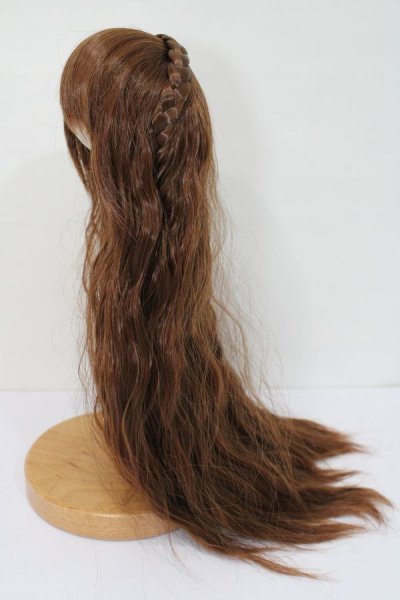 画像2: ウィッグ/9-10inch(ロングウェーブ/ブラウン) S-25-04-13-392-GN-ZS (2)