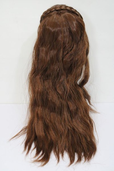 画像3: ウィッグ/9-10inch(ロングウェーブ/ブラウン) S-25-04-13-392-GN-ZS (3)