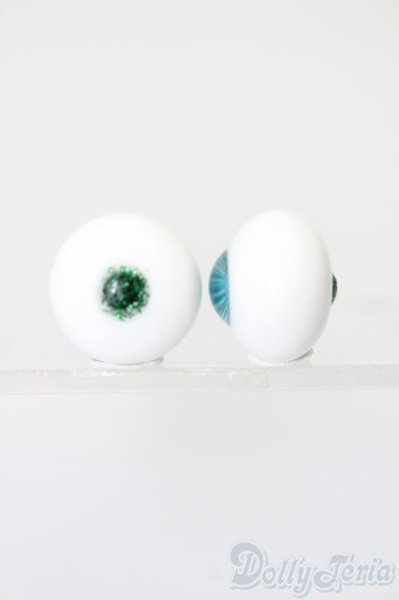 画像2: グラスアイ/15mm:硝子屋Rosa様製 S-25-06-08-054-GN-ZS (2)