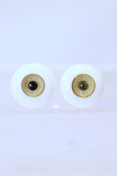 画像1: グラスアイ/16mm:硝子屋Rosa様製 S-26-02-01-068-GN-ZS (1)