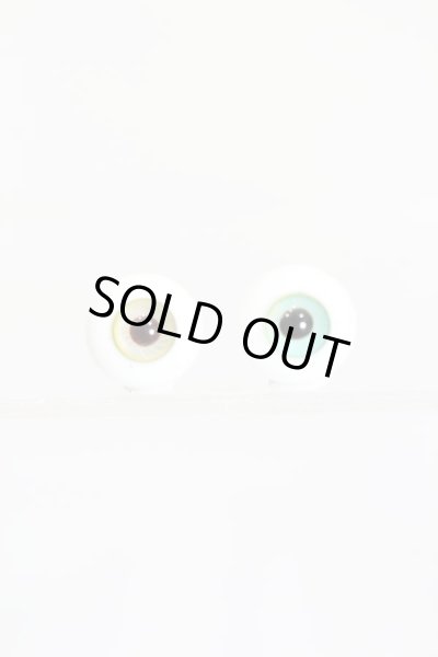 画像1: グラスアイ/12〜13mmバラセット:硝子屋Rosa様製 S-24-04-21-100-GN-ZS (1)