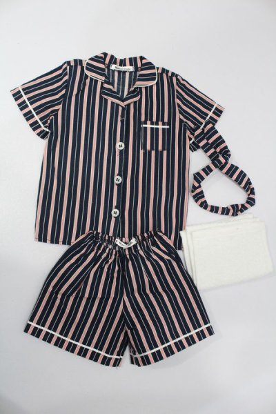 画像1: SD17BOY/OF:パジャマセット:NINE9 STYLE製製 S-24-12-29-378-GN-ZS (1)