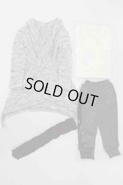 画像1: SD17BOY/OF:ボルドースヌード＆ロングカーデセット:VOLKS製 S-25-09-21-458-GN-ZS (1)