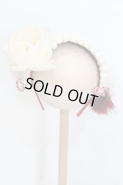 画像3: SD/OF:宝来鈴の軽やかな音色のお花カチューシャ:angeldear様製 S-25-11-02-387-GN-ZS (3)