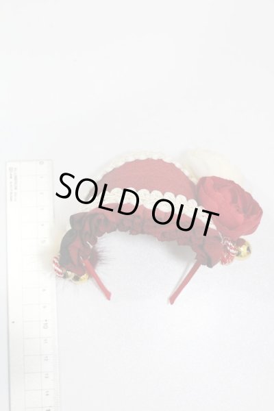 画像4: SD/OF:宝来鈴の軽やかな音色のお花カチューシャ:angeldear様製 S-25-11-02-387-GN-ZS (4)