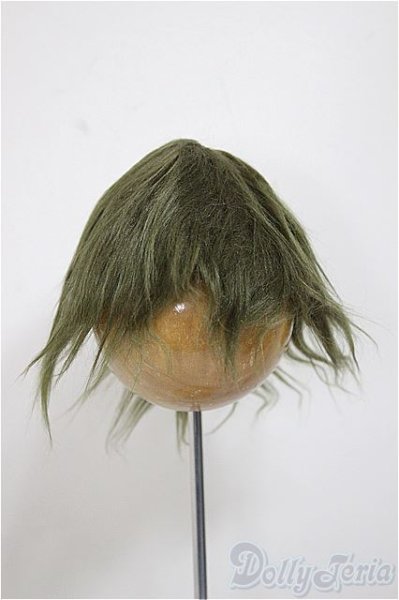 画像1: ウィッグ/8-9inch/インチ　BJD　MJD　ドール用 A-25-08-13-357-GN-ZA (1)