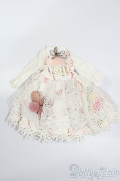 画像1: 幼SD/OF:レースドレス S-25-01-12-356-GN-ZS (1)