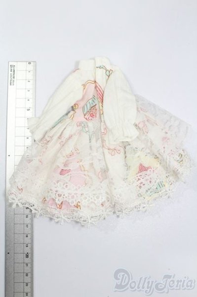 画像2: 幼SD/OF:レースドレス S-25-10-26-345-GN-ZS (2)