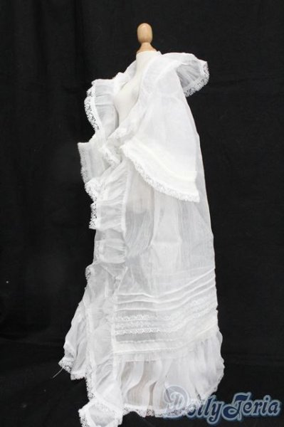 画像2: SD/OF:ホワイトシフォンガウン S-25-11-23-278-GN-ZS (2)