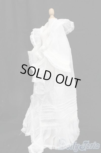 画像2: SD/OF:ホワイトシフォンガウン S-25-11-23-278-GN-ZS (2)