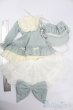 画像5: MSD＆SDM/OF:Frill bonnet dress set(Indi blue):Nine9 Style製 S-25-05-11-048-GN-ZS (5)