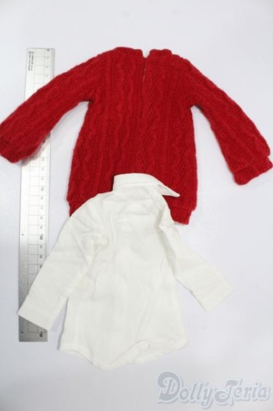 画像2: SD/OF:セーターワンピセット（ボルドー）・ミニ S-25-08-17-477-GN-ZS (2)