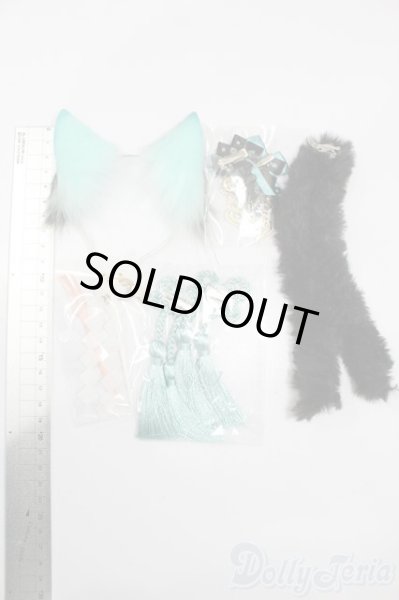 画像2: SD/OF:楸山のケモノ耳 アクセサリーセット S-25-11-16-534-GN-ZS (2)