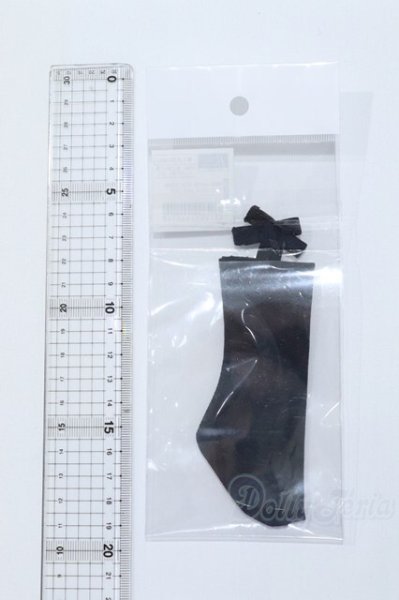 画像2: SDM＆MSD/OF:靴下留め付きソックス(黒) S-26-01-11-043-GN-ZS (2)