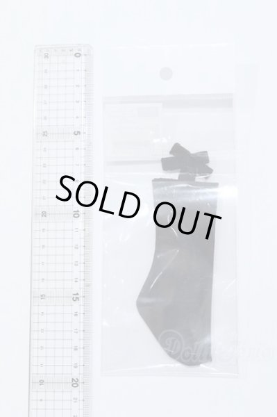 画像2: SDM＆MSD/OF:靴下留め付きソックス(黒) S-26-01-11-043-GN-ZS (2)