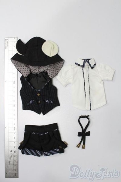 画像2: 幼SD/OF ねずみみフードベストセット：ボークス製 S-25-09-21-187-TO-ZS (2)