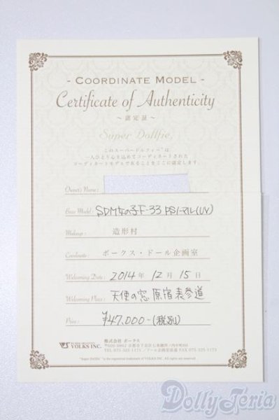 画像8: SDM/コーディネートモデル：F-33女の子 S-25-10-05-052-TO-ZS (8)