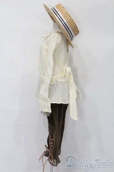 画像2: SD/OF レースチュニック&カンカン帽セット：ボークス製 S-25-11-23-279-TO-ZS (2)