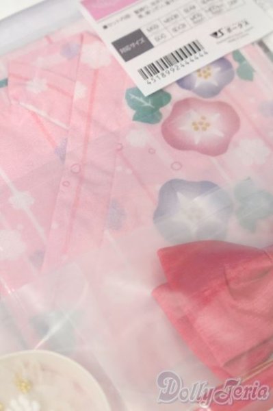 画像3: SDM＆MSD/OF:朝顔浴衣セット（ピンク）・ミニ S-25-11-02-143-TO-ZS (3)