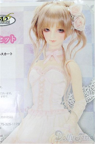 画像1: SD16/OF キャンディピンクビスチェセット(VOLKS製) S-25-11-30-264-TO-ZS (1)