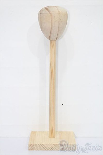 画像1: 8-9inch/ウィッグスタンド 木製 S-25-11-23-062-TO-ZS (1)