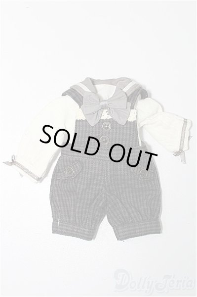 画像1: 幼SD/OF：マリンセーラーサロペットセット S-25-11-23-181-TO-ZS (1)