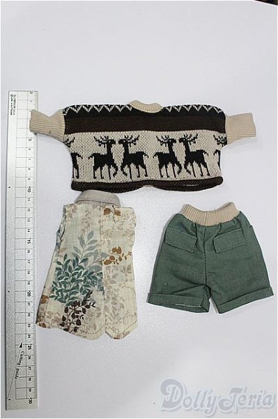 画像2: 幼SD/OF:衣装セット S-25-12-07-090-TO-ZS (2)