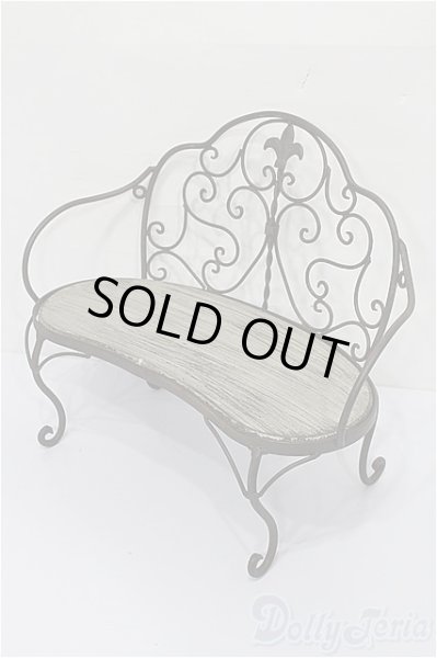 画像2: SD/アンティーク風ミニチュアベンチ S-25-12-14-222-TO-ZS (2)