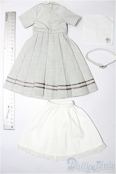 画像6: SDM＆MSD/OF:灰ばら女学院　初等科夏制服・ミニ S-25-12-28-190-YB-ZS (6)