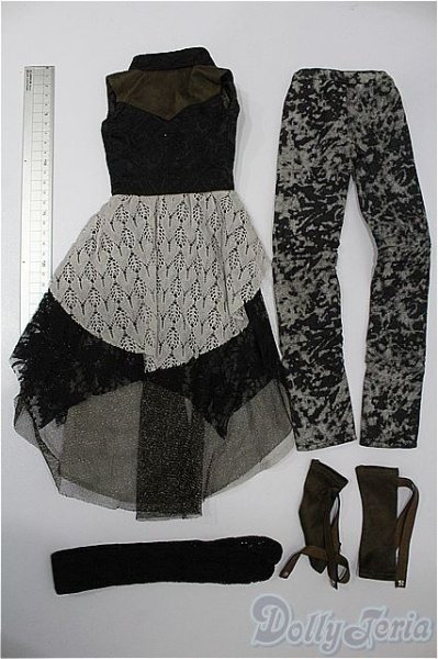 画像4: SD17B/OF Dark Owl dress(VOLKS製) S-26-01-25-156-TO-ZS (4)