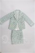 画像1: MSD/OF：ツイードセットアップコーデ（ミント）・ミニ S-26-03-22-292-TO-ZS (1)