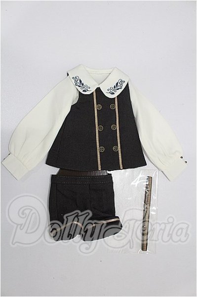 画像1: MSD/OF:ノーブルグレーエンブロイダリーBoy・ミニ S-26-03-22-291-TO-ZS (1)