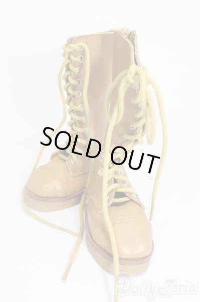 画像1: SD13Boy/OF:編み上げブーツ S-25-09-21-494-GN-ZS (1)