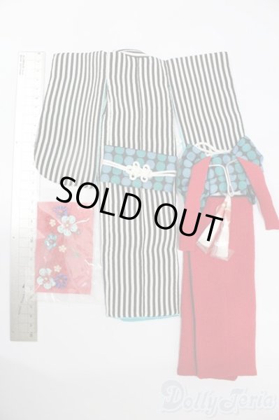 画像2: 幼SD/OF:着物 S-25-08-03-403-GN-ZS (2)