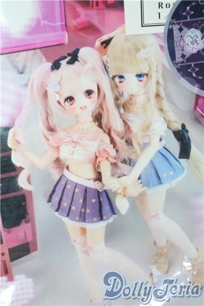画像1: MDD＆MSD/OF:RosenliaDoll様製衣装 恋色ピクセル U-25-07-29-124-GN-ZU (1)